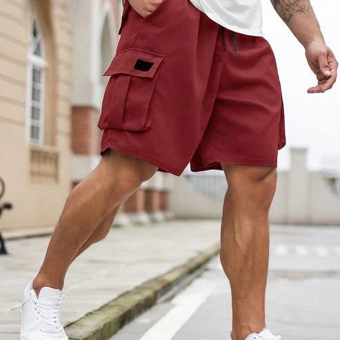 Pantalones cortos cargo informales